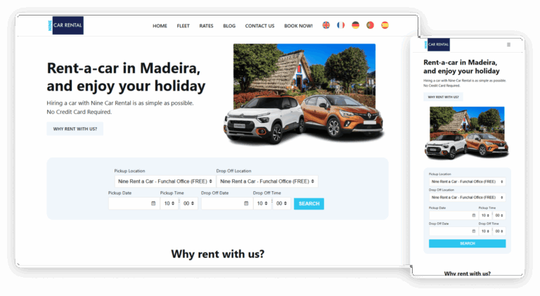 ninerentacarmadeira website thumb 2